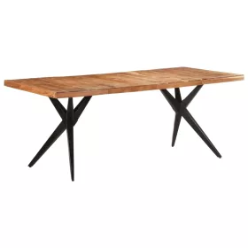 Tömör akácfa étkezőasztal 200 x 90 x 76 cm