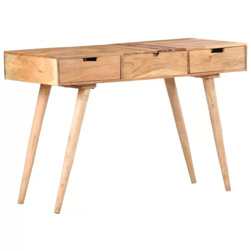 Tömör akácfa fésülködőasztal tükörrel 112 x 45 x 76 cm