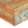 Tömör újrahasznosított fa dohányzóasztal 80 x 80 x 28 cm