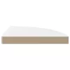 323909  Floating Corner Shelves 4 pcs High Gloss White 35x35x3,8 cm MDF