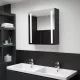 LED-es tükrös fürdőszobaszekrény 62 x 14 x 60 cm