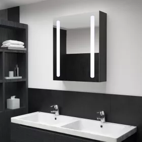   Tükrös fürdőszobaszekrény LED világítással 50 x 13 x 70 cm