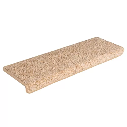 15 db lépcsőszőnyeg 65 x 21 x 4 cm arany téglalap alakú széllel