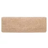 15 db lépcsőszőnyeg 65 x 21 x 4 cm arany téglalap alakú széllel