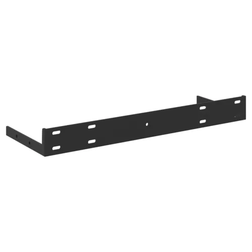 Betonszürke MDF lebegő fali polc 40 x 23 x 3,8 cm
