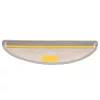 15 db szizál hatású platina öntapadó lépcsőszőnyeg 56x17x3 cm