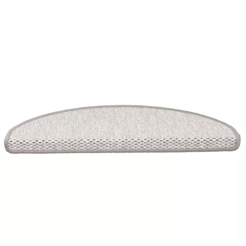 15 db szizál hatású platina öntapadó lépcsőszőnyeg 65x21x4 cm
