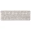 15 db szizál hatású platina öntapadó lépcsőszőnyeg 65x21x4 cm