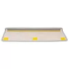 15 db szizál hatású platina öntapadó lépcsőszőnyeg 65x21x4 cm