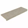 15 db szizál hatású zöld öntapadó lépcsőszőnyeg 65x21x4 cm