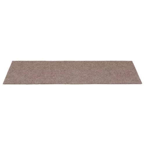 15 db öntapadós lépcsőszőnyeg 60 x 25 cm világosbarna téglalap alakú