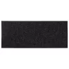 Öntapadós lépcsőszőnyegek 15 db 60 x 25 cm fekete téglalap alakú