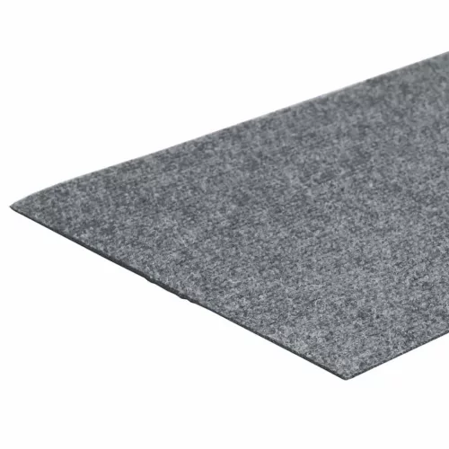 15 db öntapadós lépcsőszőnyeg, 60 x 25 cm, világosszürke, téglalap alakú