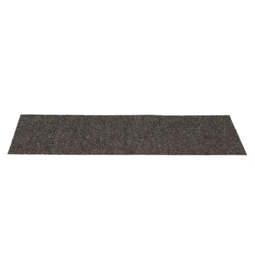 Öntapadós lépcsőszőnyegek 15 db 60 x 25 cm antracitszürke téglalap alakú