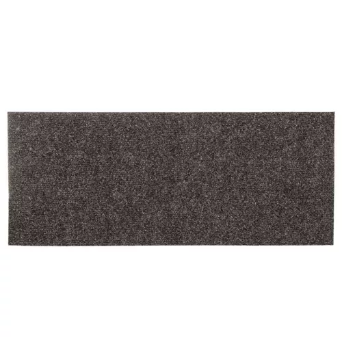 Öntapadós lépcsőszőnyegek 15 db 60 x 25 cm antracitszürke téglalap alakú