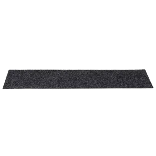 Öntapadós lépcsőszőnyegek 15 db 76 x 20 cm szürke téglalap alakú