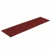 15 db öntapadós lépcsőszőnyeg 76 x 20 cm bordói téglalap alakú