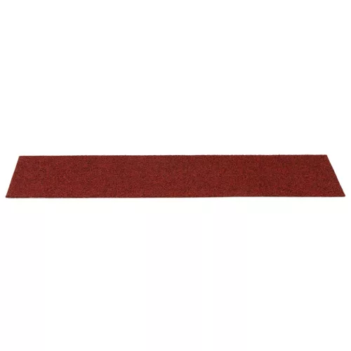 15 db öntapadós lépcsőszőnyeg 76 x 20 cm bordói téglalap alakú