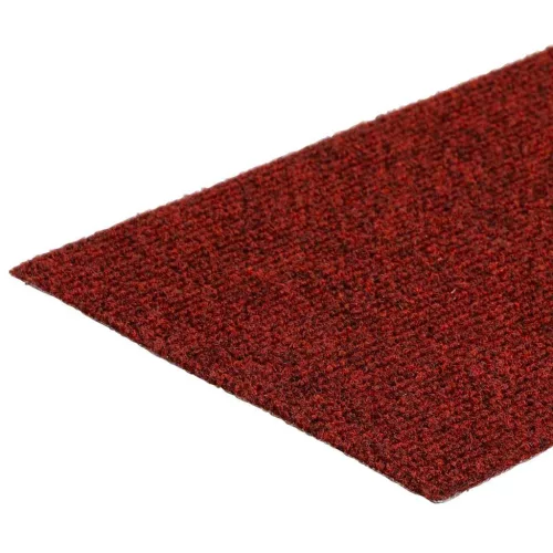 15 db öntapadós lépcsőszőnyeg 76 x 20 cm bordói téglalap alakú