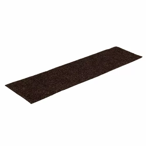 Öntapadós lépcsőszőnyegek 15 db 76 x 20 cm barna téglalap alakú