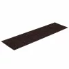 Öntapadós lépcsőszőnyegek 15 db 76 x 20 cm sötétbarna téglalap alakú