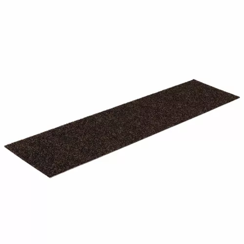 Öntapadós lépcsőszőnyegek 15 db 76 x 20 cm sötétbarna téglalap alakú