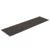 Öntapadós lépcsőszőnyegek 15 db 76 x 20 cm antracitszürke téglalap alakú