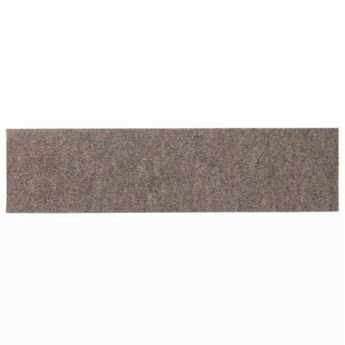 Öntapadós lépcsőszőnyegek 15 db 76 x 20 cm bézs téglalap alakú