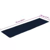 Öntapadós lépcsőszőnyegek 15 db 76 x 20 cm sötétkék téglalap alakú