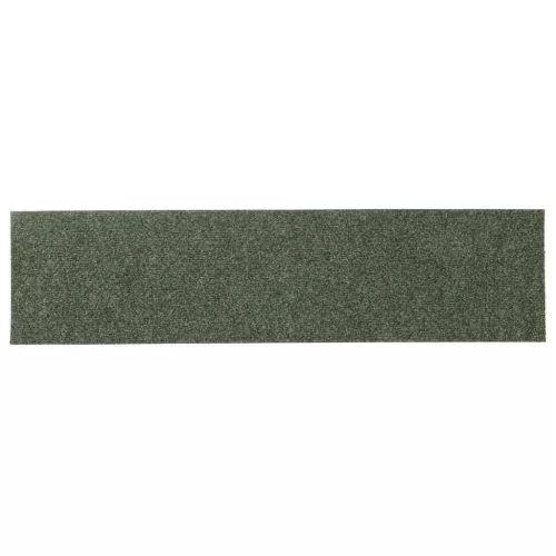 Öntapadós lépcsőszőnyegek 15 db 76 x 20 cm zöld téglalap alakú