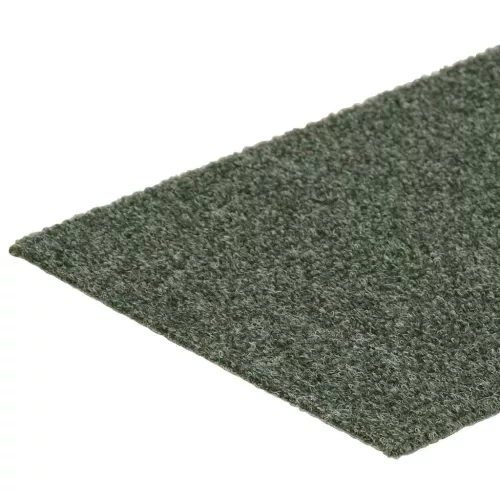 Öntapadós lépcsőszőnyegek 15 db 76 x 20 cm zöld téglalap alakú