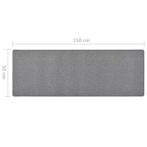 Sötétszürke futószőnyeg 50 x 150 cm