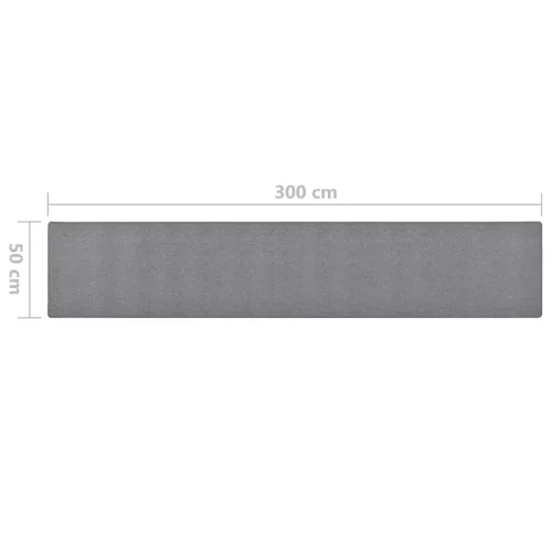 Sötétszürke futószőnyeg 50 x 300 cm