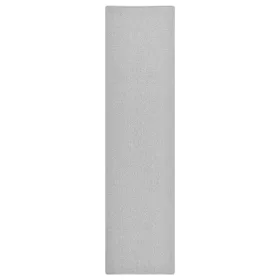 Világosszürke futószőnyeg 80 x 300 cm