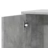 2 db betonszürke szerelt fa tálalószekrény 60 x 31 x 70 cm