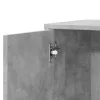 2 db betonszürke szerelt fa tálalószekrény 60 x 31 x 70 cm