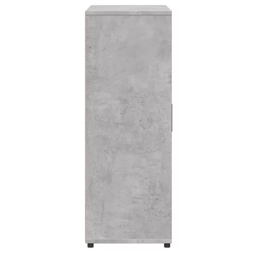 2 db betonszürke szerelt fa tálalószekrény 60 x 31 x 84 cm