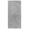 2 db betonszürke szerelt fa tálalószekrény 79 x 38 x 80 cm