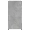 2 db betonszürke szerelt fa tálalószekrény 79 x 38 x 80 cm