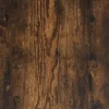 2 db füstös tölgy színű szerelt fa tálalószekrény 79x38x80 cm