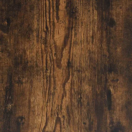 2 db füstös tölgy színű szerelt fa tálalószekrény 79x38x80 cm