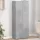 Betonszürke szerelt fa irattartó szekrény 60 x 32 x 153 cm