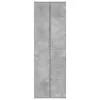 Betonszürke szerelt fa magasszekrény 60 x 35 x 180 cm