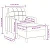 Bordó bársony kanapéfotel lábtartóval 60 cm