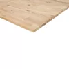 Kezeletlen tömör akácfa fürdőszobapult 100x40x2 cm
