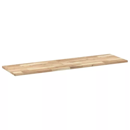 Kezeletlen tömör akácfa fürdőszobapult 140x40x2 cm