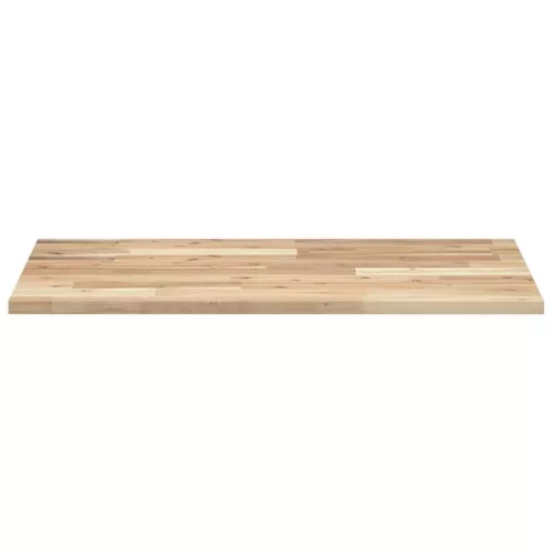 Kezeletlen tömör akácfa fürdőszobapult 100x50x2 cm