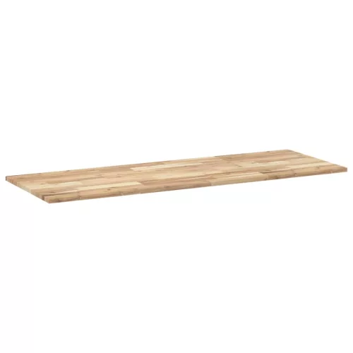 Kezeletlen tömör akácfa fürdőszobapult 120x50x2 cm