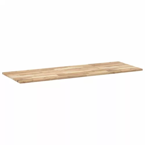 Kezeletlen tömör akácfa fürdőszobapult 140x50x2 cm