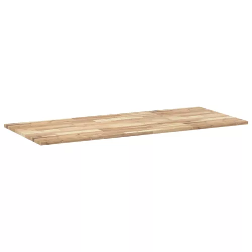 Kezeletlen tömör akácfa fürdőszobapult 120x60x2 cm